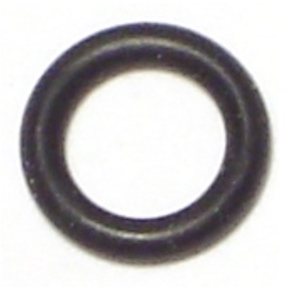 Midwest Fastener 7mm x 11mm x 2mm Rubber O-Rings 10PK 64885